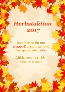 Herbstaktion 2017